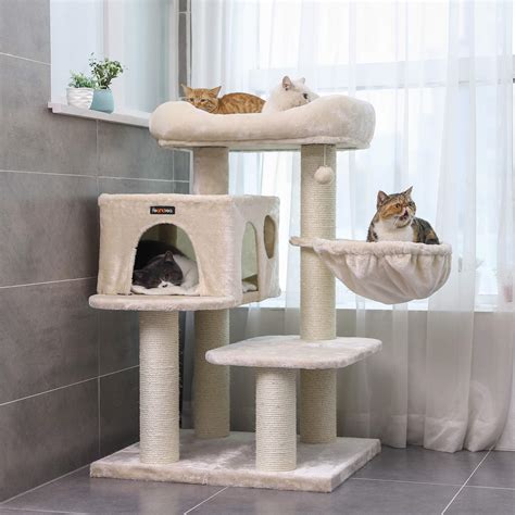 feandrea cat tree|cat tree with removable pads.